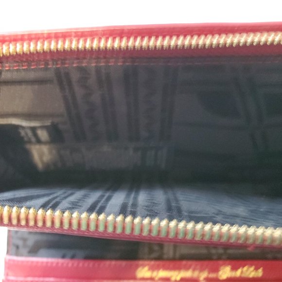 Ted Baker Red Leather Wallet - Picture 5 of 7